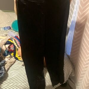 Anne Klein Black silk Pants